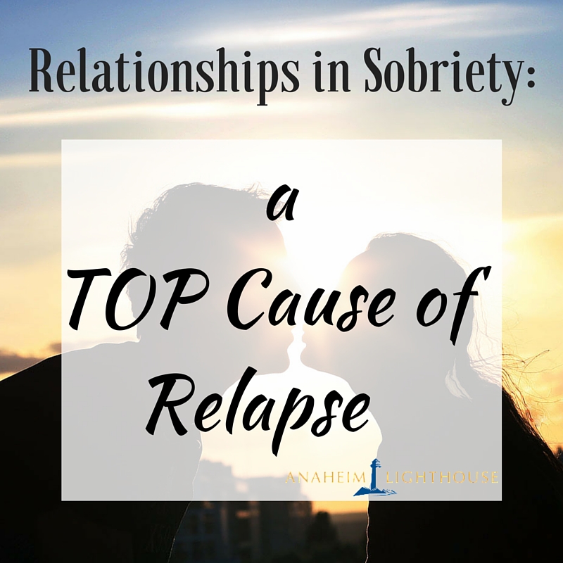 Relationships in sobriety banner