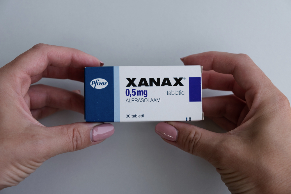 Snorting Xanax