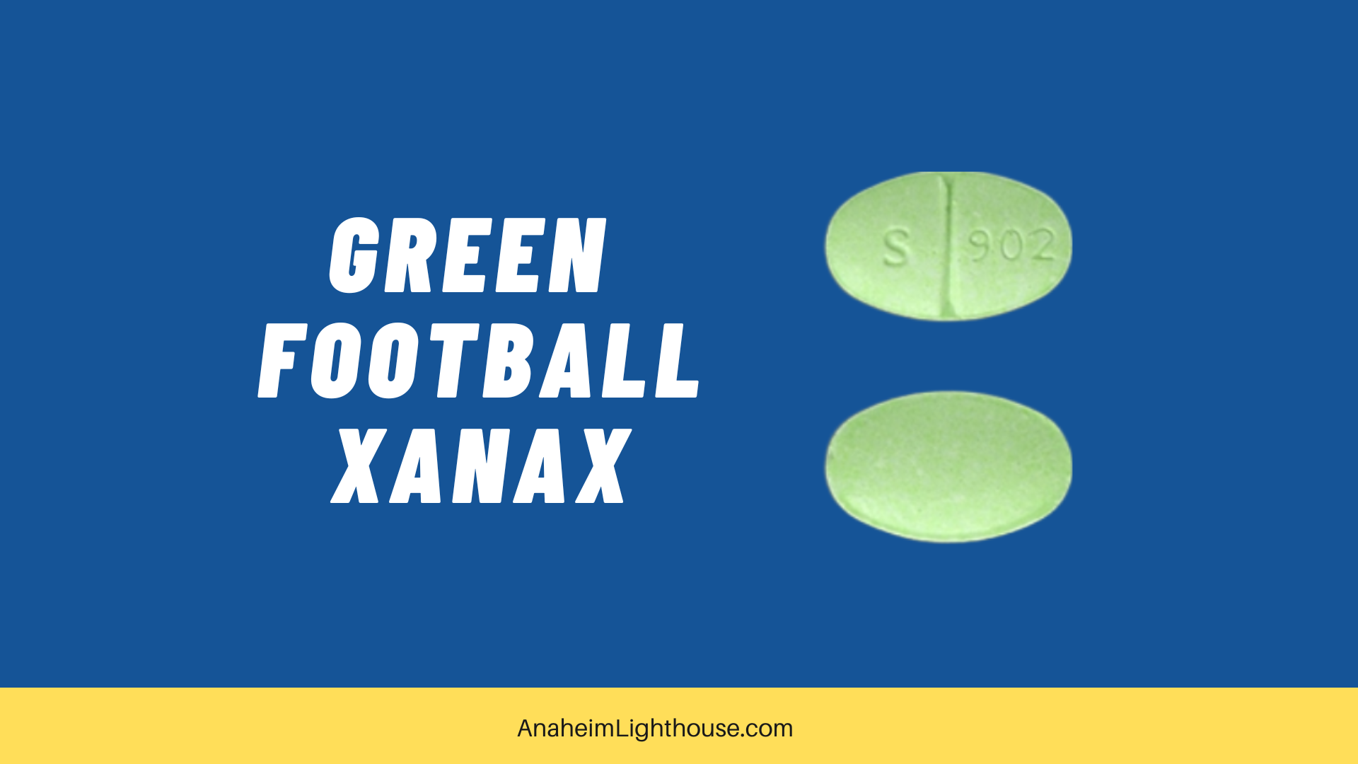 Green Football Xanax